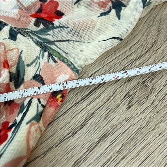 Anthropologie Kate & Lily Cream Floral Dress Size 6 NWT - Picture 7 of 8